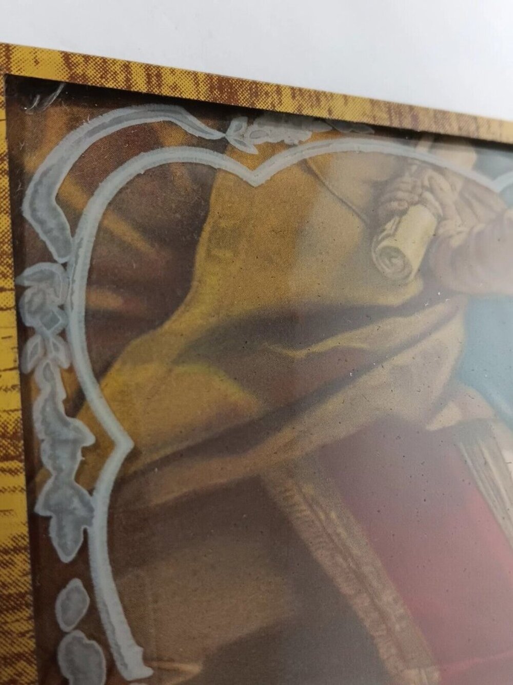 Christian Art Bubble Frame Picture Young Jesus Temple Holy Religious Bible - Picture 7 of 9